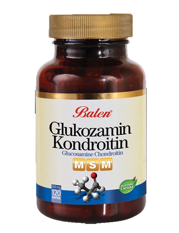 Balen Glukozamin & Kondroitin & MSM 120 Kapsül