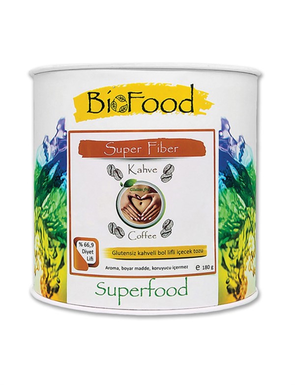 BioFood Süper Fiber Kahve 180 gr