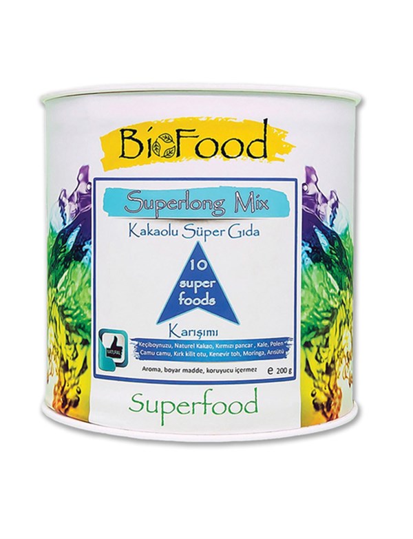 BioFood Superlong Mix Kakaolu 200 gr