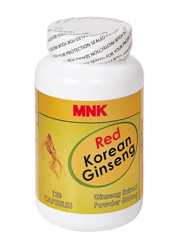 MNK Korean Red Ginseng 120 Kapsül ( Kore Kırmızı Ginseng )