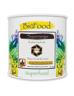 BioFood Supernergie (Kakao tadında) 210 gr
