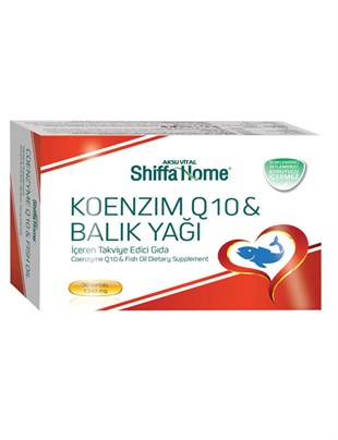 Shiffa Home Koenzim Q10 & Balık Yağı