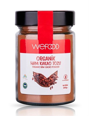 Wefood Organik Ham Kakao Tozu 140 gr